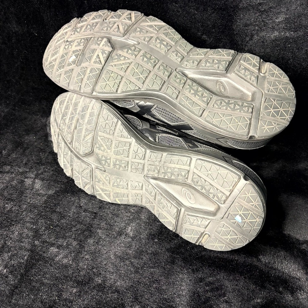 Asics Jolt T7K3N Mens Size 11.5 Running Shoes Triple Black Athletic Sneakers - Picture 5 of 7